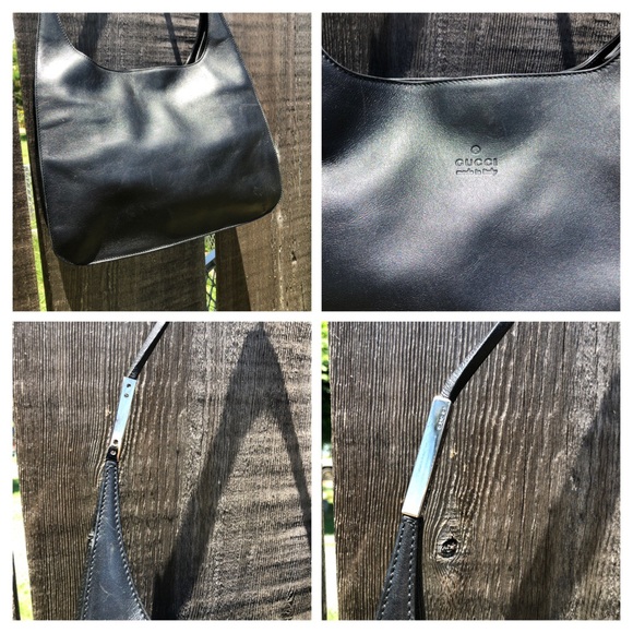 💥💥💥SOLD💥💥💥 Vintage Gucci Italian Leather Tote Hobo Bag - Picture 5 of 8